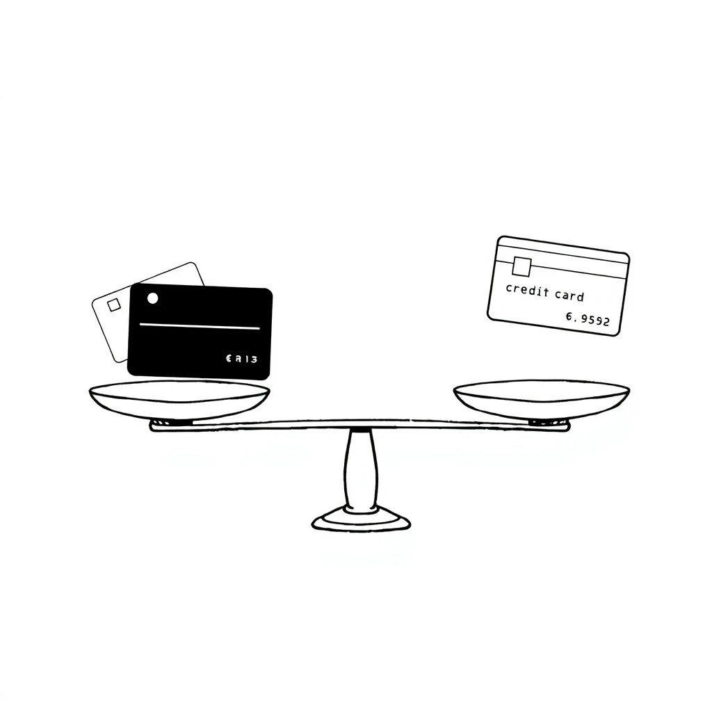 Balancing credit card options