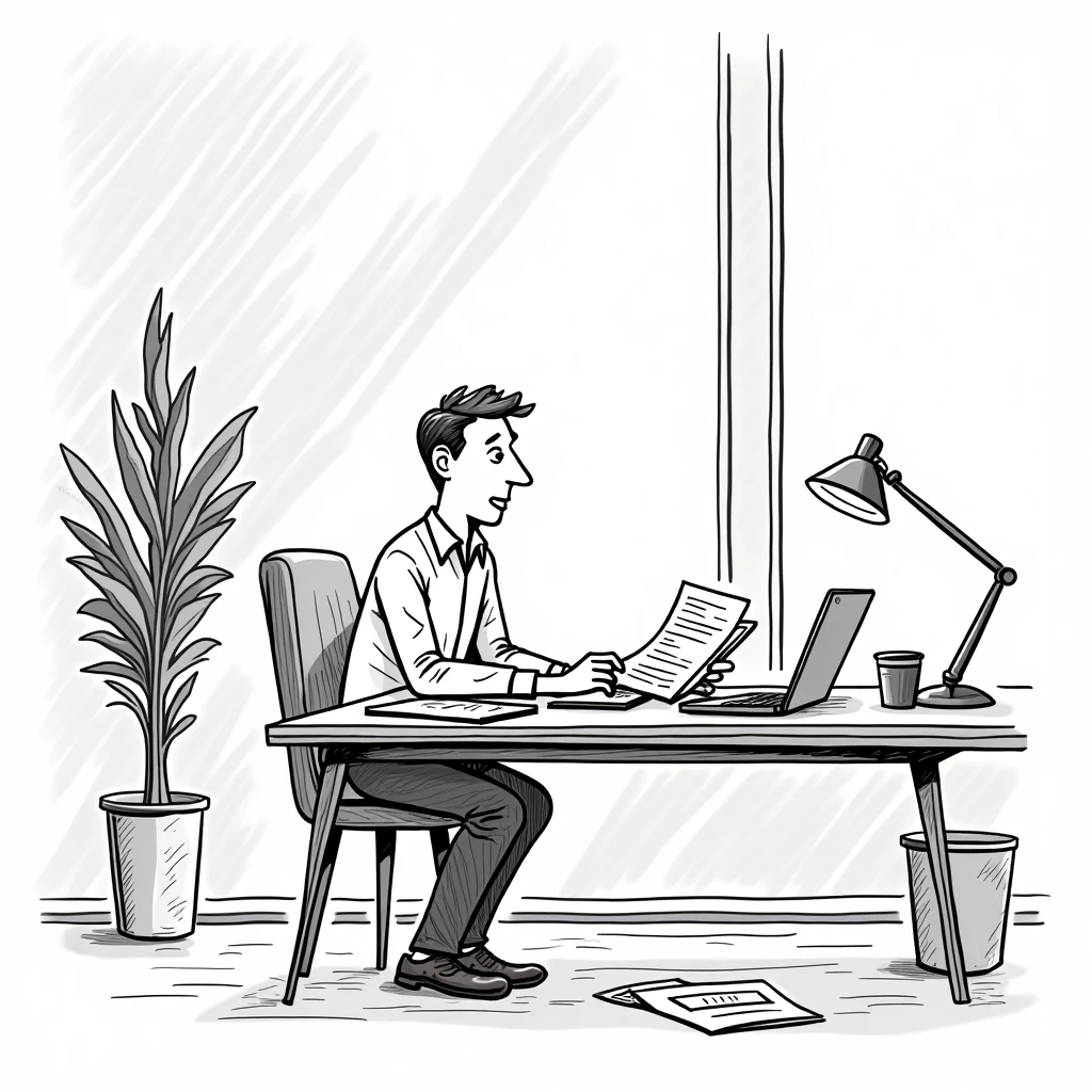 Freelancer managing finances