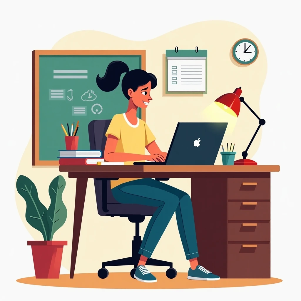 Remote teaching setup