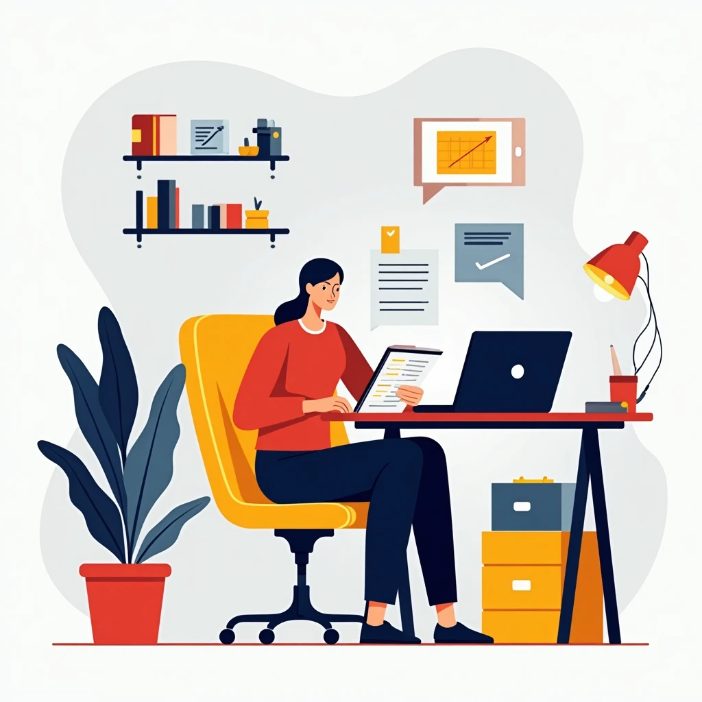 Flexible remote work setup