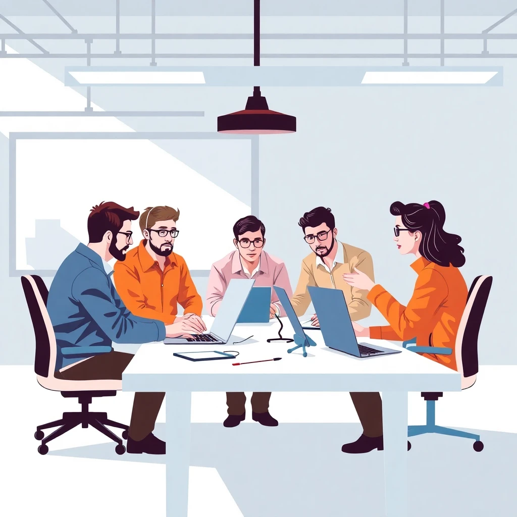 Collaborative software engineering meeting