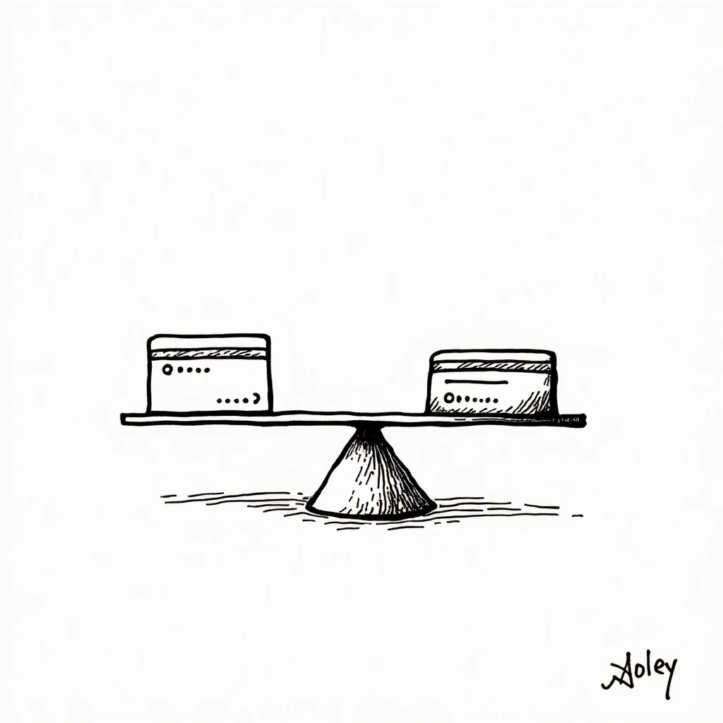 Comparing credit card options