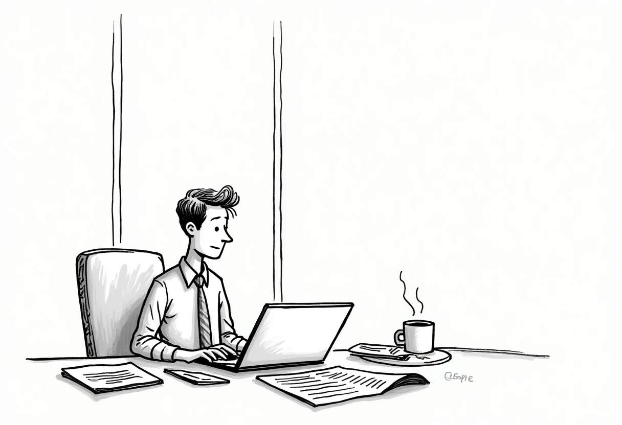 Freelancer reviewing credit card options