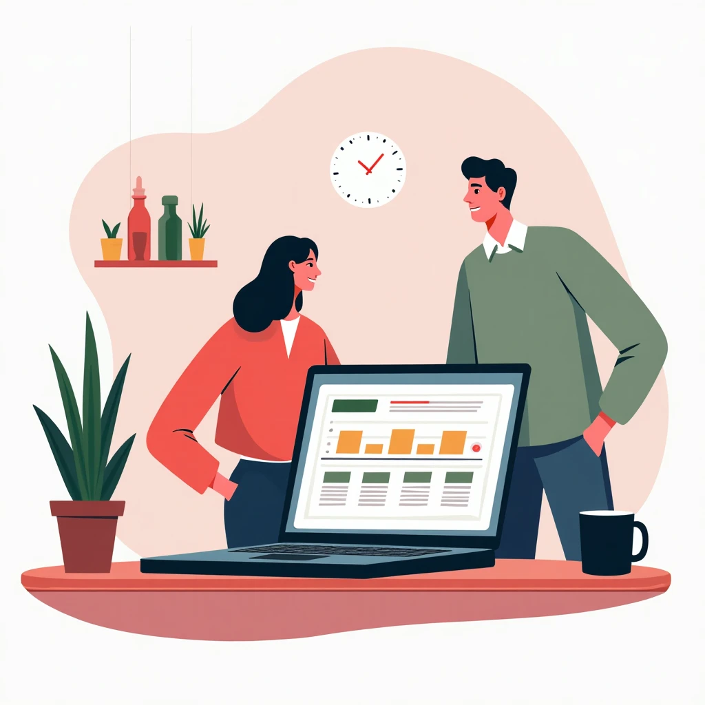 Minimalist workspace