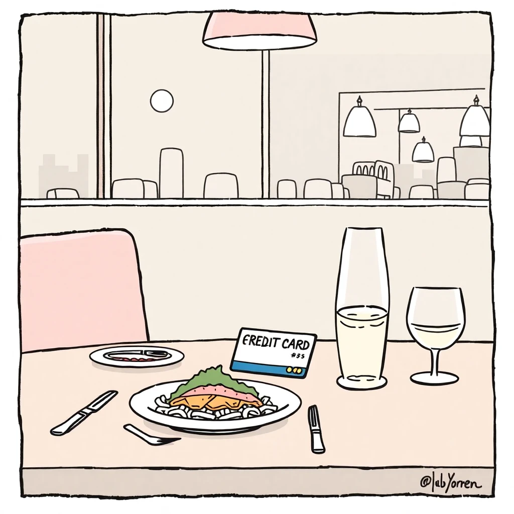 Dining rewards credit card